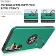 thumbnail image 3 of Galaxy S24 Plus Case for Samsung Galaxy S24 Plus Case  Grade Shockproof Built-in Ring Holder Kickstand Car Mount  Heavy Duty Protective Case for Galaxy S24+ Plus Phone Case (Dark Green), 3 of 15