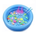 thumbnail image 1 of Juguete De Juego De Pesca Piscina Para Niños Pequeños 40 pzs, Azul, 1 of 3