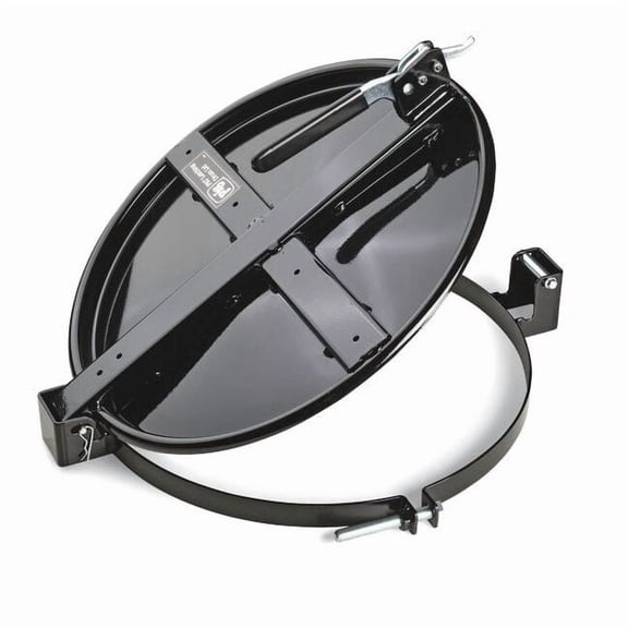 Pig Drum Lid,Black,Steel,20 gal; 30 gal DRM821-BK