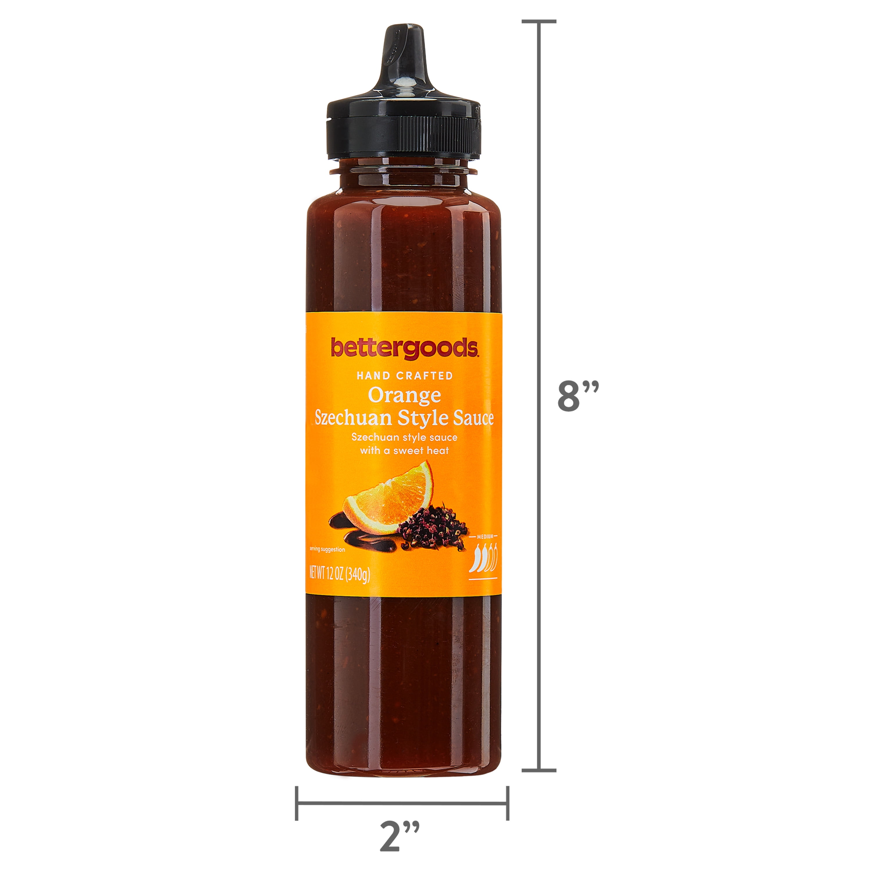 bettergoods Orange Szechuan Style Sauce, 12 oz