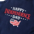 thumbnail image 3 of URMAGIC 1-6T Baby Boys 4th of July Vest Tops Shorts 2PCS American Flag Outfits Cloths, 3 of 6