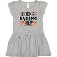 thumbnail image 3 of Inktastic Christmas Cookie Baking Crew with Oven Mitts Girls Toddler Dress, 3 of 5