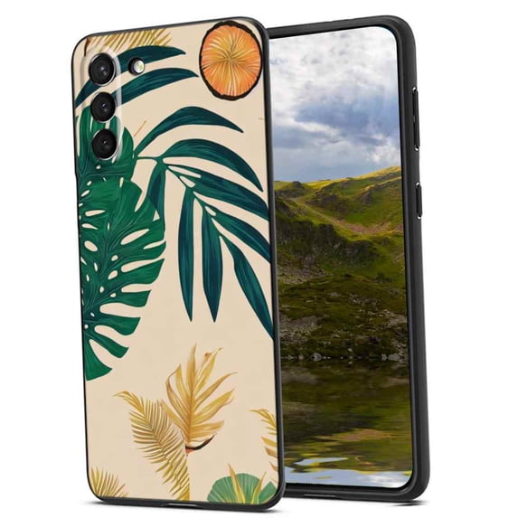 Tropical-355 Phone Case, Degined for Samsung Galaxy S23+ Plus Case Men Women, Flexible Silicone Shockproof Case for Samsung Galaxy S23+ Plus