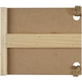 thumbnail image 5 of DecMode Blue Wood Sign Wall Decor, 5 of 9