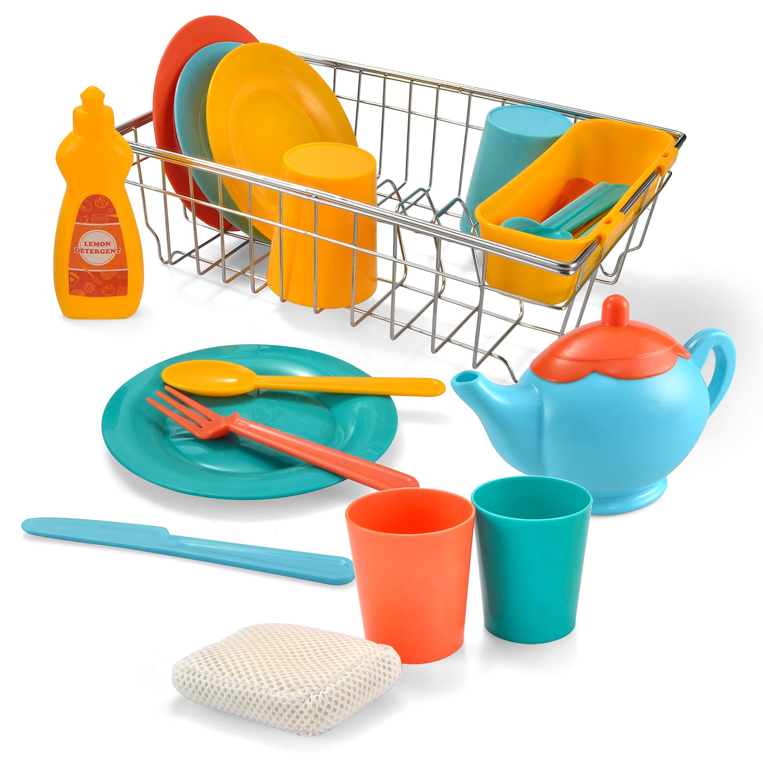 Play dish. Kitchen dishes for Kids. Set Dishwash. Toy dishes. Colorful frying Pans for Kids.