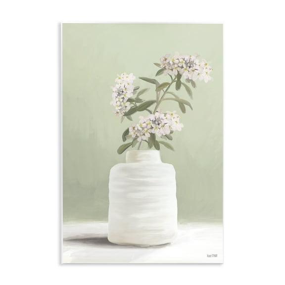 Stupell Industries Simple Herb Vase Botanical & Floral Painting Unframed Art Print Wall Art, 10 x 15