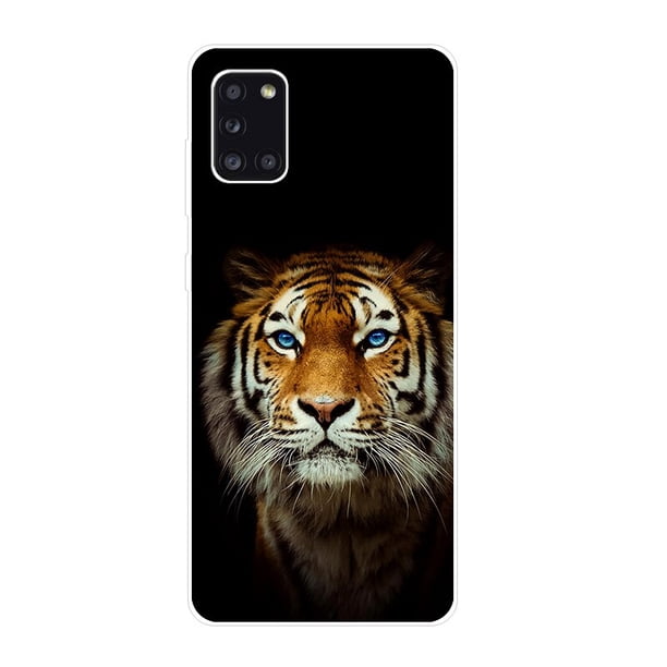 Bonita funda de teléfono de perro cachorro para Samsung Galaxy A21 A30 A50 A52 S A13 A22 A23 A32 A33 A53 A73 5G A12 A31 A51 A70 A71 A72 funda blanda qiuyongming unisex