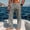 Gray, variant on FDGIU 2025 Men's Casual Twill Pants - Trendy Sweatpants, Loose Fit Cuffed Joggers with Drawstring Waist, Fashion Casual Pockets Pants for Lounge and Outdoor