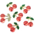 thumbnail image 1 of 6PCS Émail Rouge Charmes Pendentifs pour Colliers, Boucles d'Oreilles, Bracelets, Porte-Clés, etc, 1 of 4