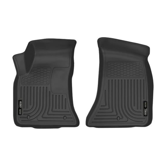 Husky Liners 13641 WeatherBeater Front Floor Liners - 2 Piece Fits 2016-2023 Dodge Challenger