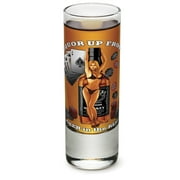 2 Ounces Shooter Shot Glass Liquor up front poker in the Rear, Set of 4 by Erazorbits