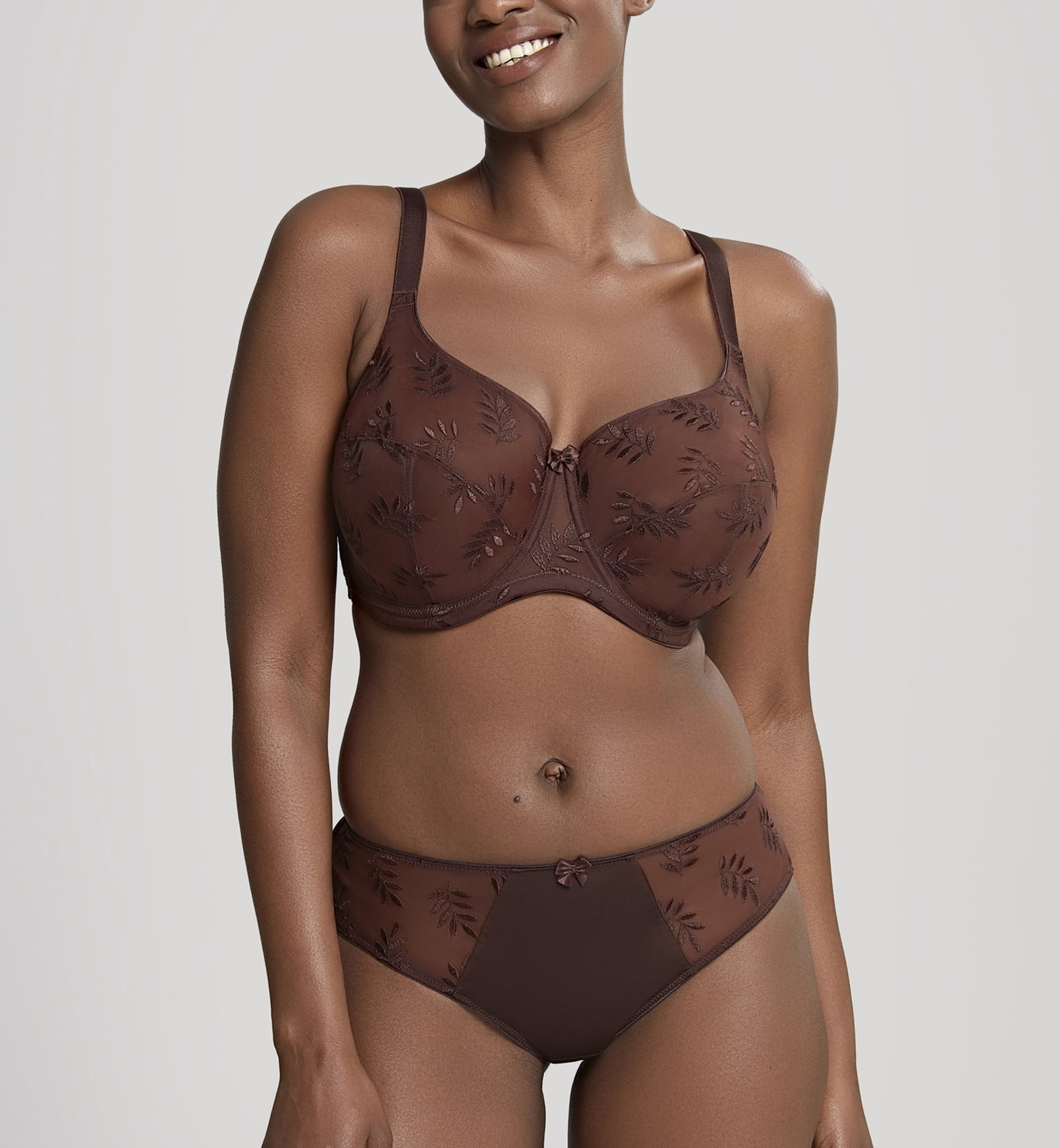 Panache Tango II Balcony Underwire Bra (3251),32JJ,Nutmeg
