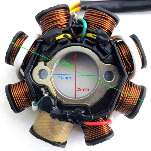 Furulu Magneto 8-coil Stator GY6 50cc 125cc 150cc ATV Moped Go Kart Scooter