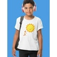 thumbnail image 2 of Sun Melting An Ice Cream T-Shirt Juniors -Image by Shutterstock,  Medium, 2 of 4