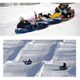 thumbnail image 4 of Inflatable Snow Tube Kids Adults Winter Fun Toy Sled Water Sledding Black, 4 of 8