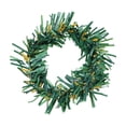 thumbnail image 3 of Mini Wreaths 10pcs, Mini Christmas Wreaths for Crafts and Candle Displays, Small Artificial Greenery Rings, 3 Inch Round Wreaths for Cabinet, Shelf, Table Decor, 3 of 5