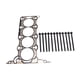 thumbnail image 1 of Junta de culata,Juego de juntas de culata de motor con pernos de culata,Kit de juntas de extremo superior de culata Espesor de la junta,Pernos de junta de culata de repuesto profesionales,Kit, 1 of 8