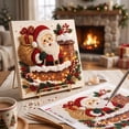 thumbnail image 5 of Christmas Diamond Art Painting Kit for Beginners, DIY Pearl Art Set with Frame 9 Classic Holiday Designs for Wall Decor Home Holiday Gift by OVFUIZ, 5 of 7