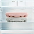 thumbnail image 4 of 2 contenedores de huevos para refrigerador, caja de almacenamiento de huevos de 12 rejillas con tapa, bandeja de plástico apilable para huevos para cocina, 4 of 5