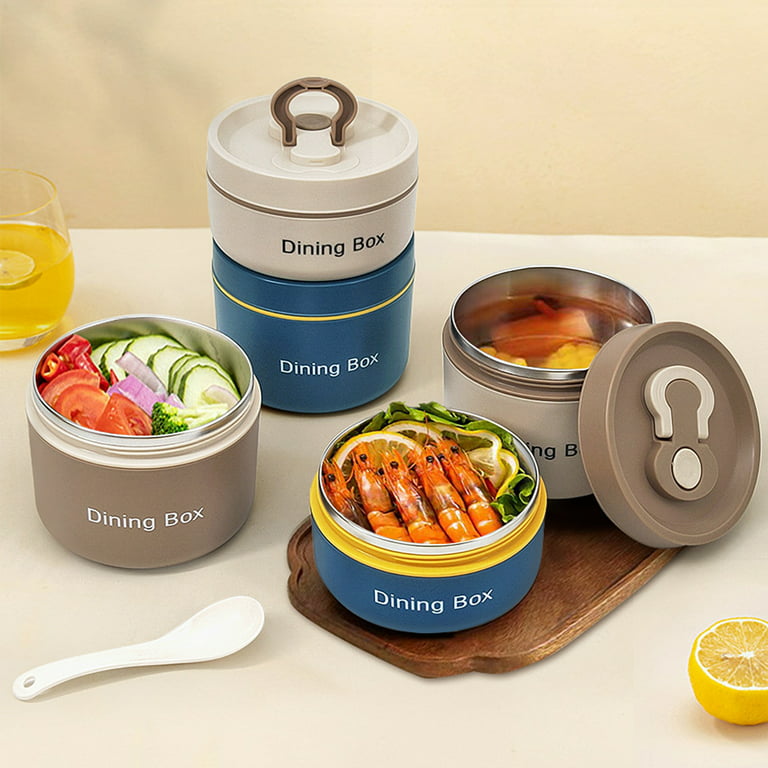 Qianha Mall Bento Box Adult Lunch Box Set, Portable Keep Warm