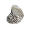 thumbnail image 2 of Handmade Thai Karen Hill Tribe Silver Ring (Fish Ring, Adjustable), 2 of 2