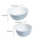 thumbnail image 3 of Matsuzay Colador blanco no tóxico para lavar verduras de forma segura y saludable, cesta de cocina para lavar arroz Organizadores de utensilios de cocina Azul S, 3 of 6