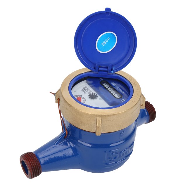 Medidor de tipo seco, LXS20E 1/2 Medidor de flujo de agua para suministros domésticos con sellado líquido Rendimiento de primera
