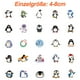 thumbnail image 1 of 100 pegatinas de pingüino para coche, portátil, teléfono, guitarra, monopatín, motocicleta, juego de pegatinas de vinilo impermeables, estéticas, adecuadas para adolescentes, niños y adultos, 1 of 7