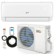 Costway 12000BTU Wifi Enabled Mini Split AC 22 SEER2115V Inverter Air Conditioner White