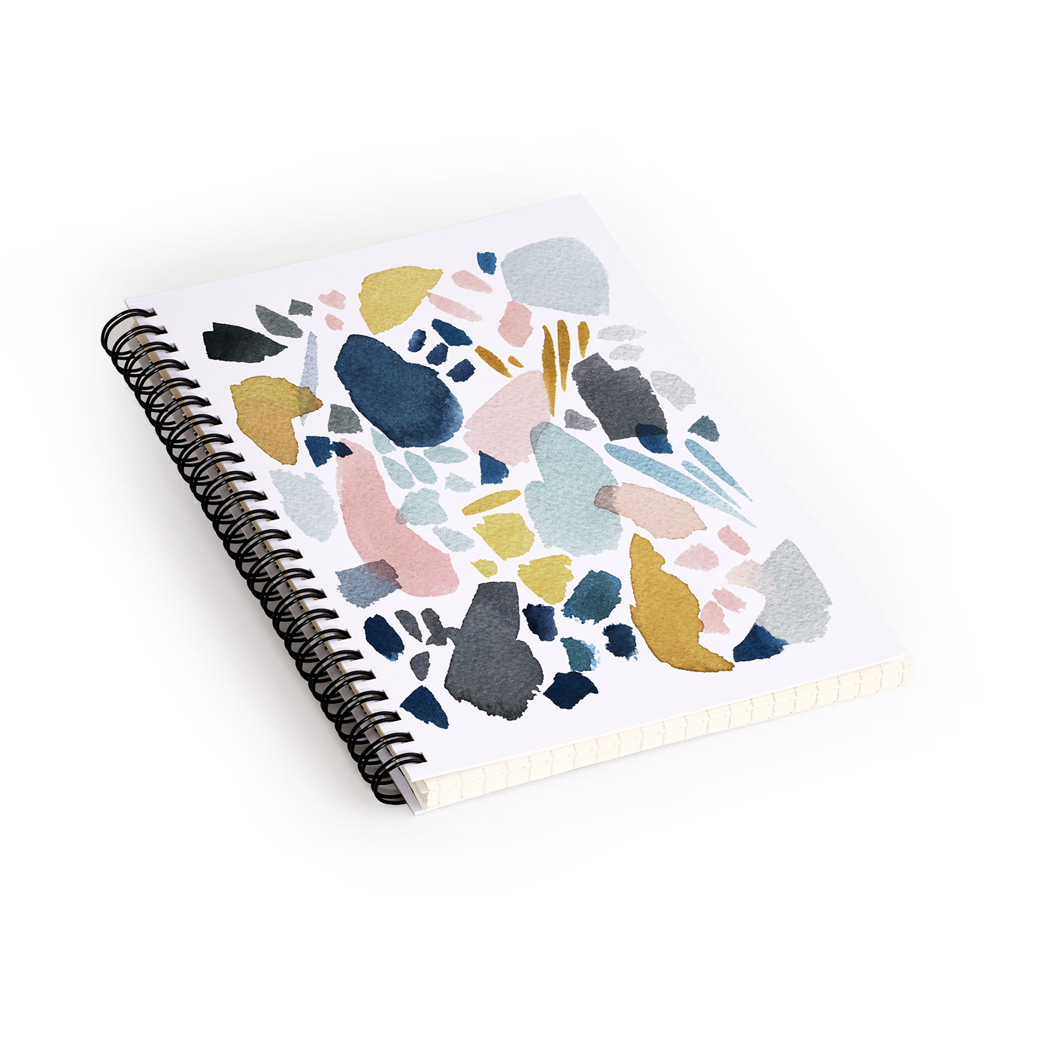 Society6 Stephanie Corfee Watercolor Mosaic Spiral Notebook
