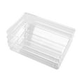 thumbnail image 4 of 16 PCS Clear Drawer Organizer Set 5 Sizes Versatile Desk Drawer Storage Bins Bathroom Dresser Dividers Trays Dot Box for Makeup, Jewelries, Kitchen Utensils, Gadgets, Office, 4 of 7