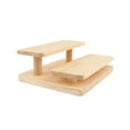 thumbnail image 2 of Xuanheng Display Riser Shelf Showcase Fixtures Organizer Storage Wood Display stand Doll 2tire, 2 of 7