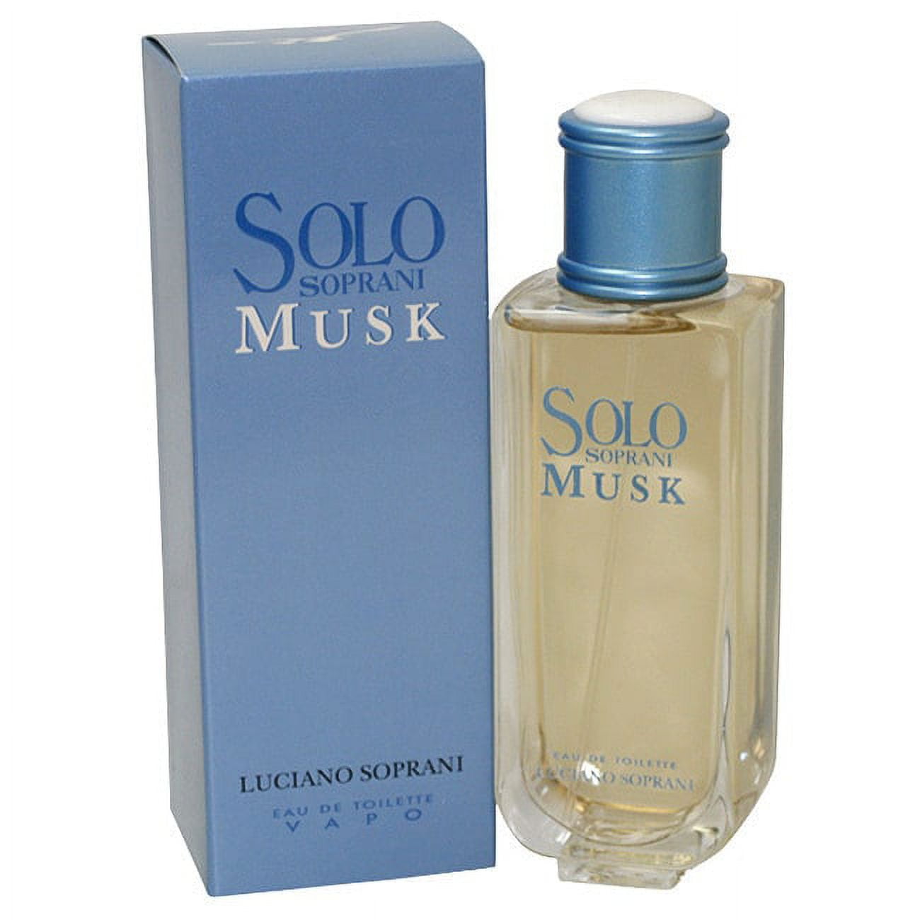 SOLO SOPRANI MUSK by Luciano Soprani for Men EAU DE TOILETTE SPRAY