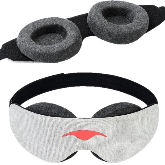 Antifaz para dormir Manta con bloqueo de luz y presión intraocular cero. Cómodo y ajustable. Perfecto para dormir.