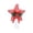 #1-Red【1x Treetop Star】, variant on Flocked Iron Candy Spring Tree Top Ornament, Christmas Tree Topper for Holiday Decor, Weather-resistant Festive Accent for Indoor Display, Lazyguy