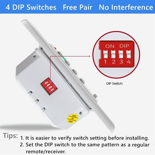 How To Change Dip Switch In Ceiling Fan Shelly Lighting