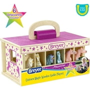 Breyer Unicorn Magic Stable Playset with 6 Unicorns