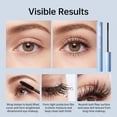 thumbnail image 6 of Waterproof Curling Mascara, Long‑Lasting Lengthening Volumizing Eyelash Makeup, No‑Clump Separated Lashes, Smudge‑Proof Nourishing Eye Cosmetic for Daily & Travel Use, 6 of 9