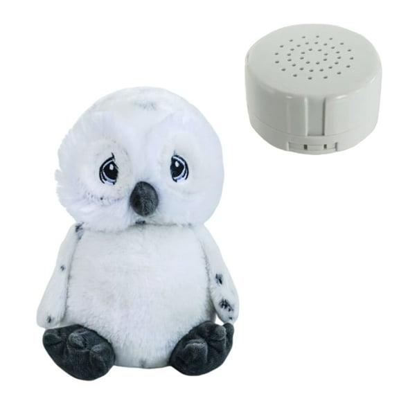 Plush Gear 8 Inch Ollie the Owl with Voice Recorder – Playful & Adorable Soft Plush Toy Plushie Recordable Flying Creature Stuffed Animal, Ideal Lovable Gift for Kids, Room Decor