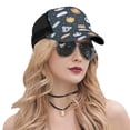 thumbnail image 5 of Lsque Cartoon Animals Printed Trucker Hat - Baseball Cap for Men Women - Breathable Mesh Side, Adjustable Fit - for Casual Wear, 5 of 7