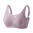 thumbnail image 2 of Bras for Women No Underwire Baeitkot Women's Plus Size Shaping Bra Wireless Gathered Thin and Comfortable Sagging Bra, 2 of 6