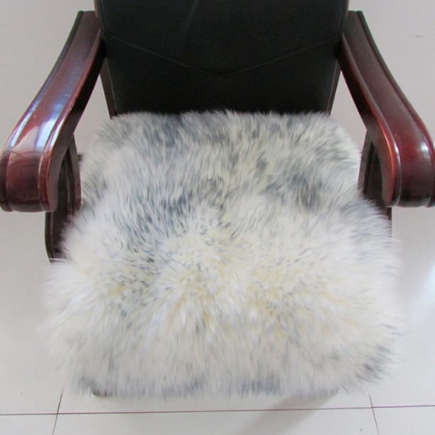 Alfombra de Cojín de Asiento Yotijar para Decoración de Navidad del Coche gris Cojín esponjoso