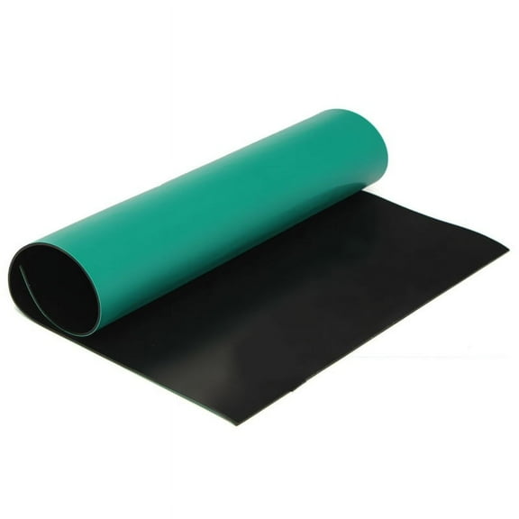 Green Desktop Anti Static ESD 300x400mm Grounding Mat