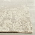 thumbnail image 3 of SAFAVIEH Bella Ethelyn Abstract Sunburst Wool Area Rug, Winter Taupe, 4' x 6', 3 of 6