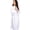 White, variant on Luxury Waffle Knit Bath Robe Viscose from Bamboo S/M White