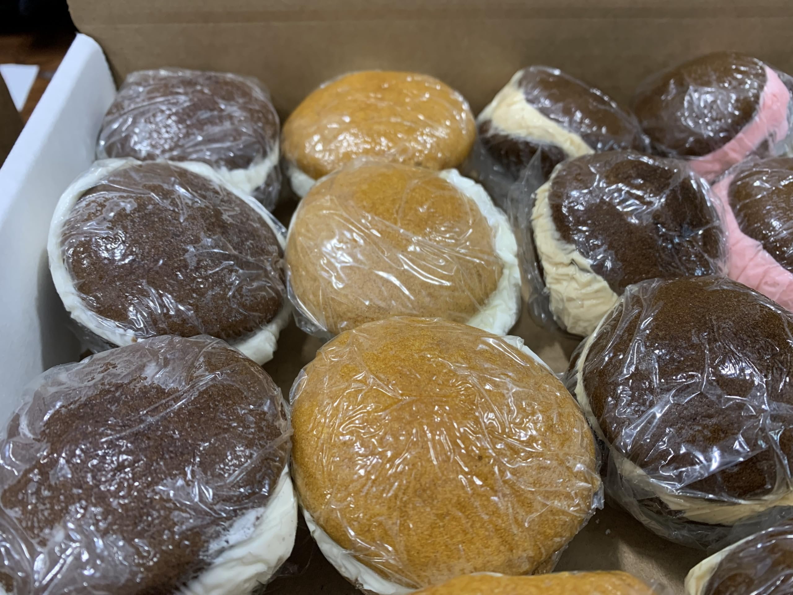 KauffmanTreats Lancaster County Amish-Style Homemade Mini Whoopie Pies Gobs Variety Box Pack of 20