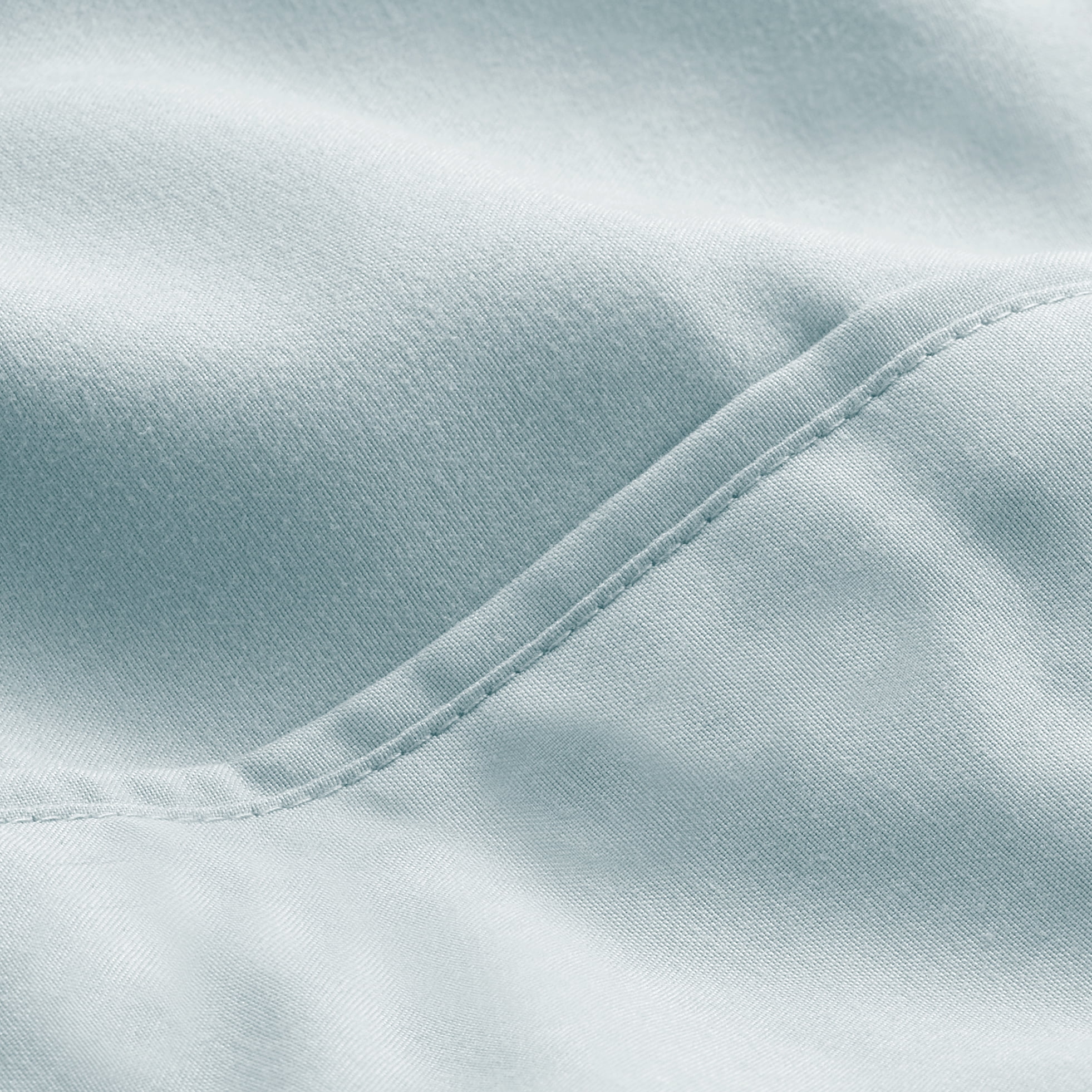 Bare Home Premium 1800 Ultra-Soft Microfiber Pillowcase Set - Double Brushed - Hypoallergenic - Wrinkle Resistant (Standard Pillowcase Set of 2, Light Blue)