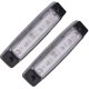 thumbnail image 2 of 2 uds 12v 6 Led marcador de remolque luz trasera luces de posición lámpara de señal de giro lateral lámpara de señal luces de tablero (blanco), 2 of 5