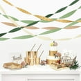 thumbnail image 4 of Green Brown Crepe Paper, 5 Rolls Streamers Party Decorations Crepe Paper Colourful Streamers for Wedding Anniversary Engagement Birthday Bridal Shower Baby Shower, 4 of 7