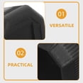 thumbnail image 3 of FONDOTIN 5Pcs Tennis Racquet End Cover Black for Upgrading Equipment Sessions, 3 of 7